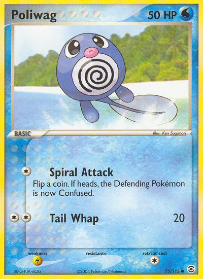 Poliwag (75/112) [EX: FireRed & LeafGreen] 