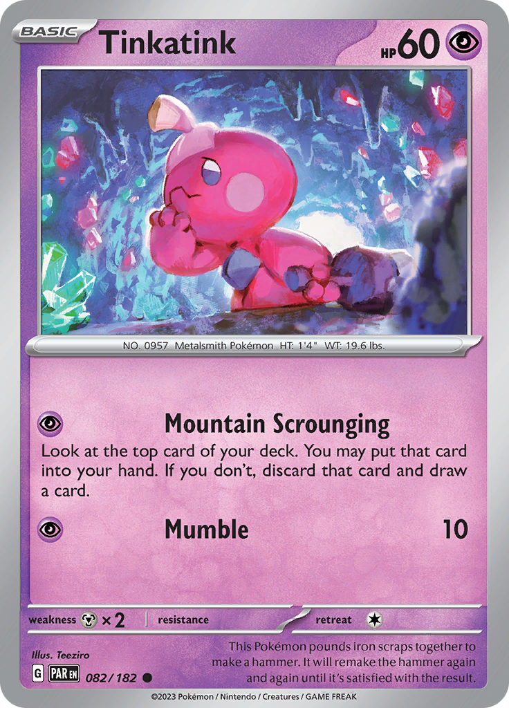 Tinkatink (082/182) [Scarlet & Violet: Paradox Rift] 