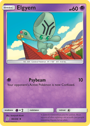 Elgyem (90/236) [Sun &amp; Moon: Unified Minds] 