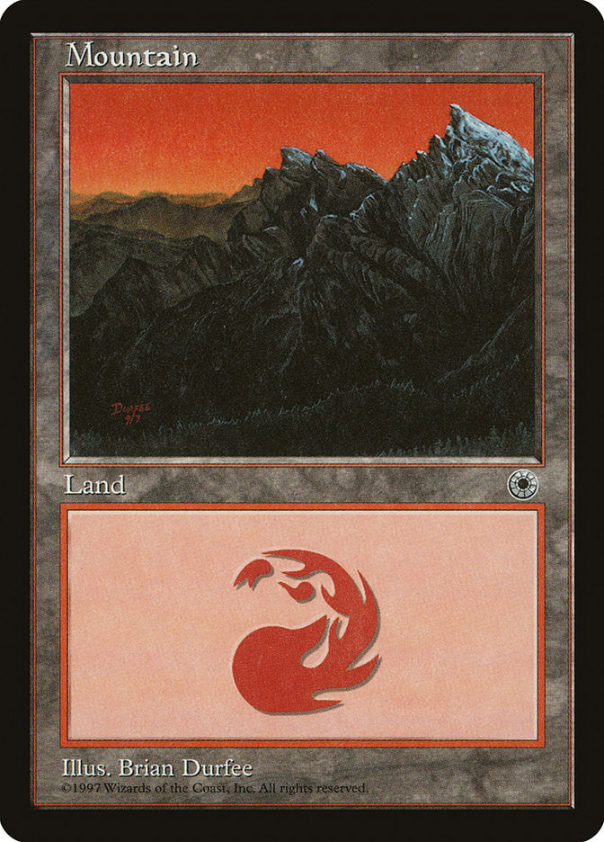 Mountain (9/7 Signature / No Peak on Left) [Portal] 