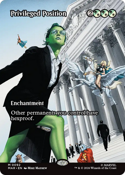 Privileged Position (Borderless) [Marvel Universe: Eternal-Legal]