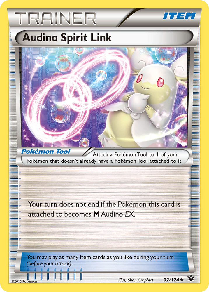 Audino Spirit Link (92/124) [XY: Fates Collide] 