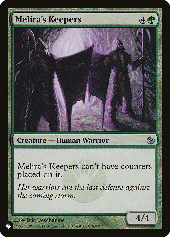 Melira's Keepers [The List] 