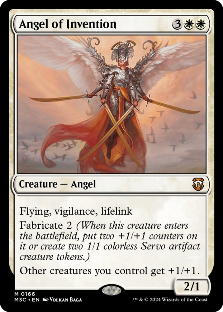 Angel of Invention (Ripple Foil) [Modern Horizons 3 Commander] 