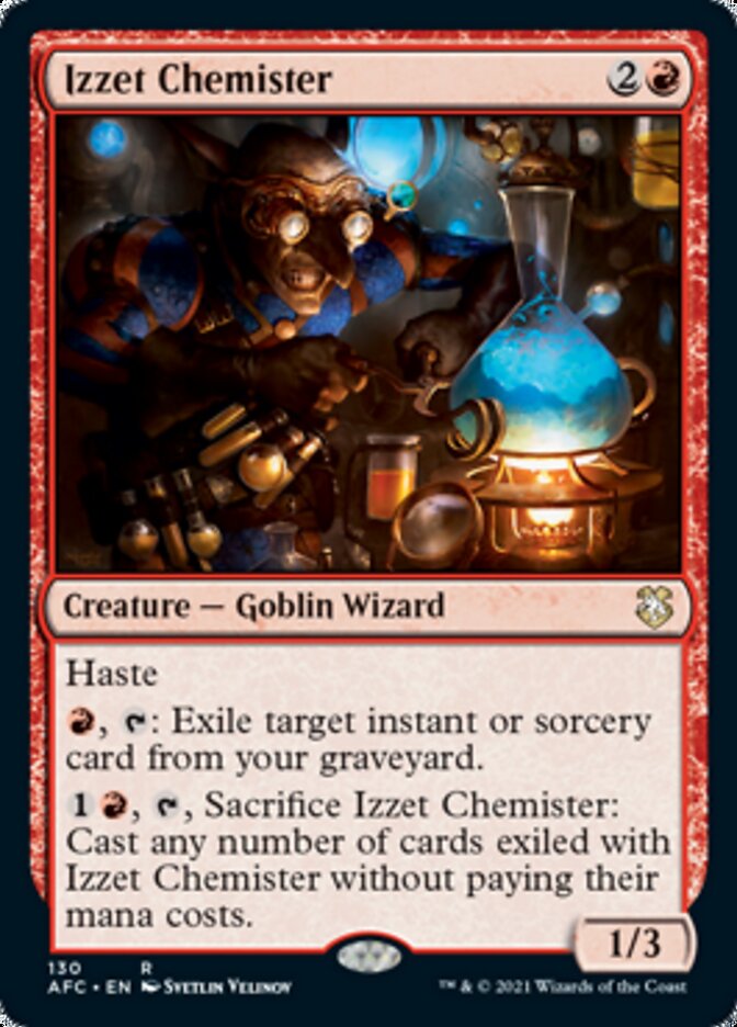 Izzet Chemister [Dungeons & Dragons: Adventures in the Forgotten Realms Commander] 