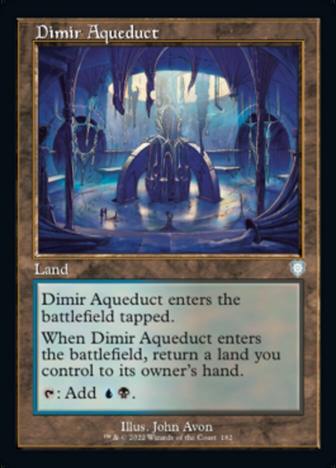 Dimir Aqueduct (Retro) [The Brothers' War Commander] 