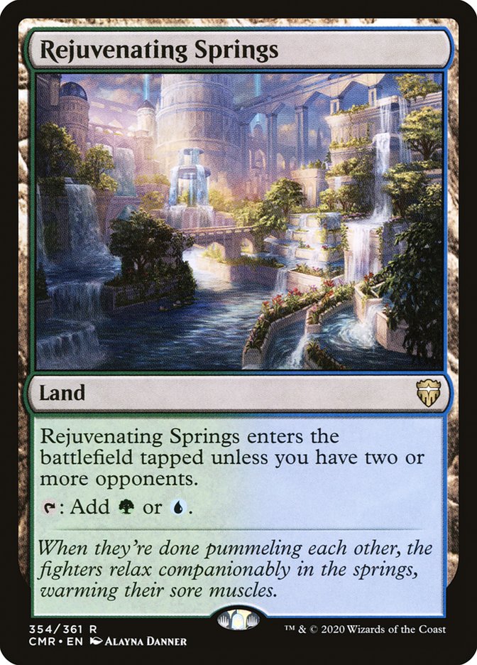 Rejuvenating Springs [Commander Legends] 