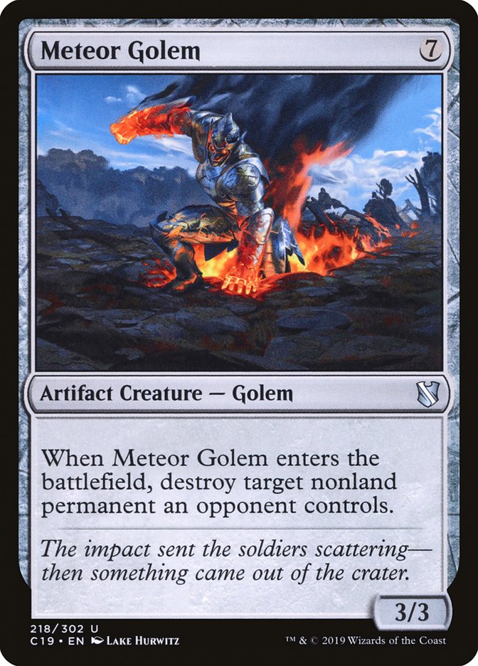 Meteor Golem [Commander 2019] 