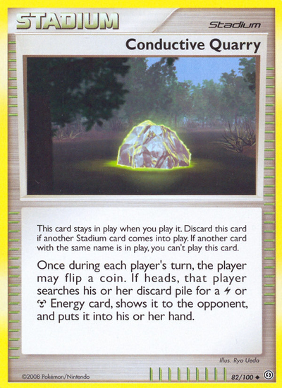 Conductive Quarry (82/100) [Diamond &amp; Pearl: Stormfront] 