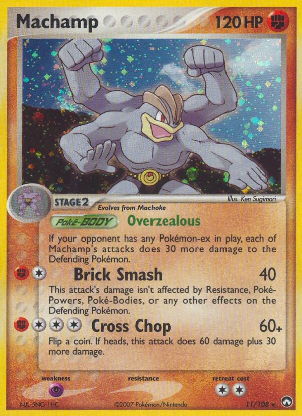 Machamp (11/108) [EX: Power Keepers] 