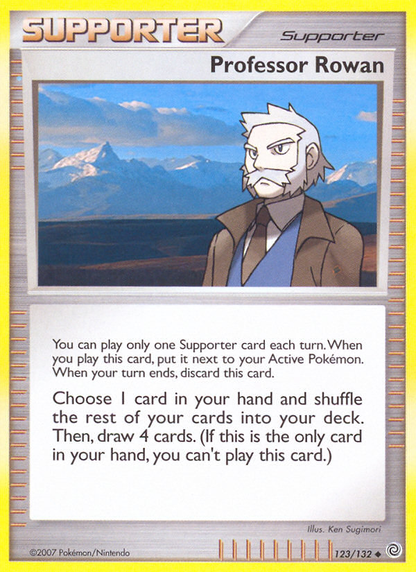 Professor Rowan (123/132) [Diamond &amp; Pearl: Secret Wonders] 