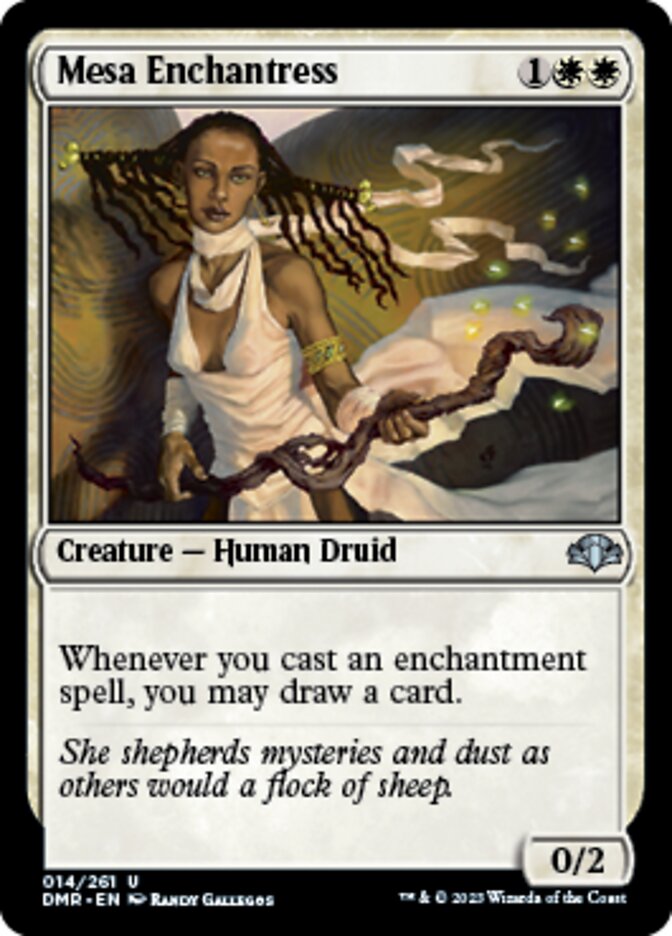 Mesa Enchantress [Dominaria Remastered] 