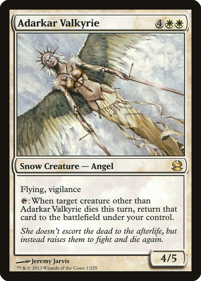 Adarkar Valkyrie [Modern Masters] 