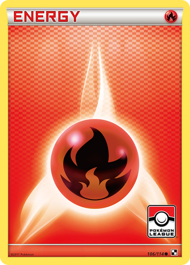 Fire Energy (106/114) [Black & White: Base Set]