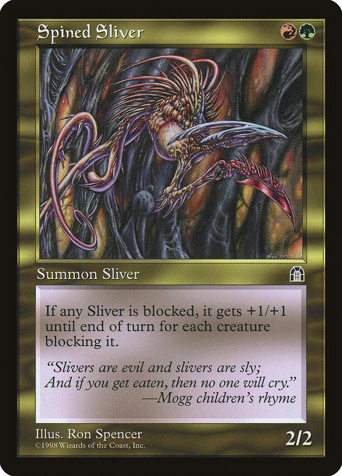 Spined Sliver [Stronghold] 