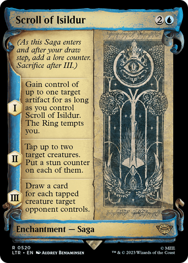 Scroll of Isildur [The Lord of the Rings: Tales of Middle-Earth Showcase Scrolls] 