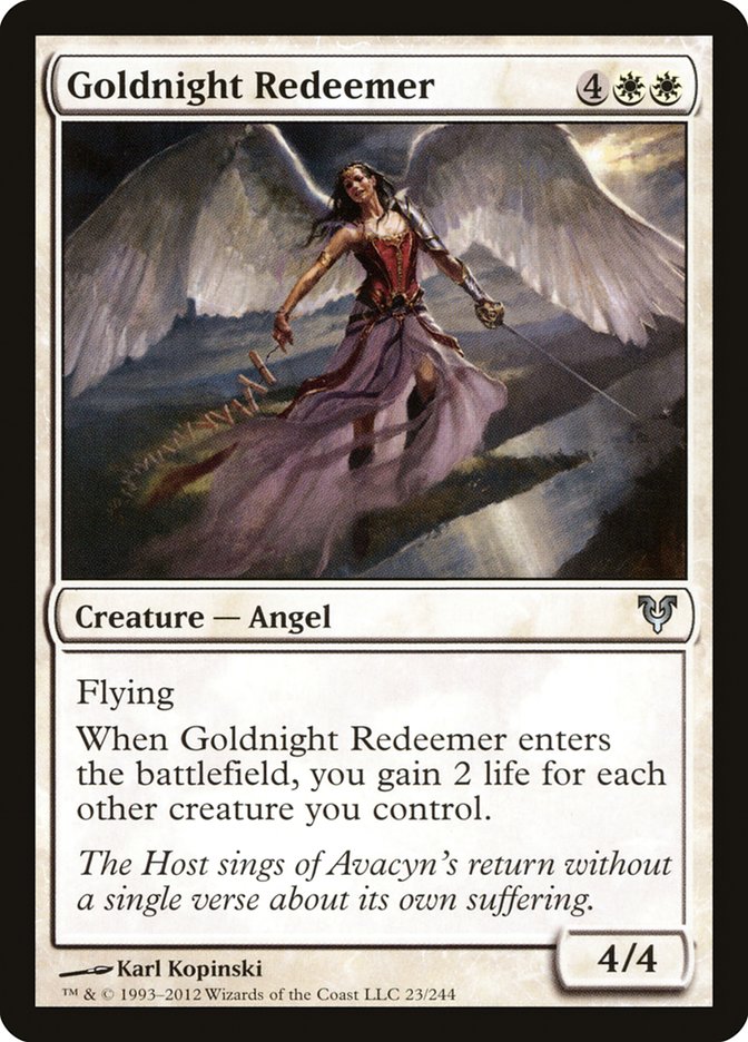 Goldnight Redeemer [Avacyn Restored] 