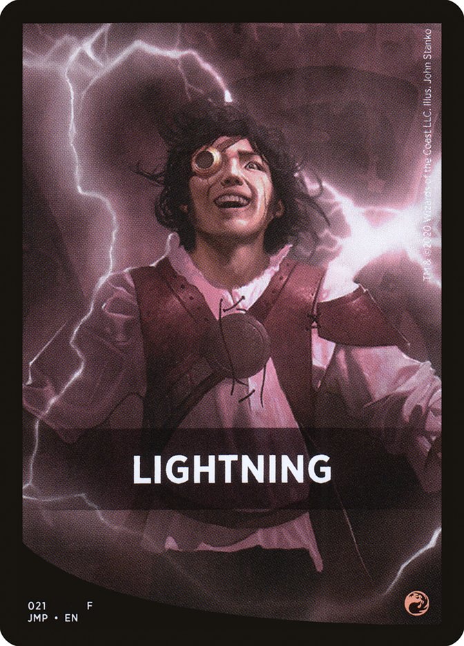 Lightning Theme Card [Jumpstart Front Cards] 