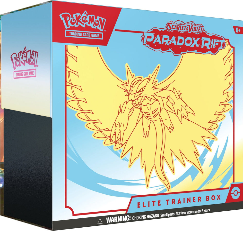 Scarlet &amp; Violet: Paradox Rift - Elite Trainer Box (Roaring Moon) 