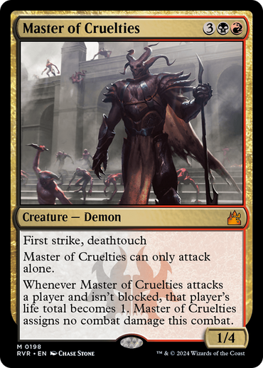 Master of Cruelties [Ravnica Remastered] 