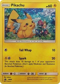 Pikachu (SM86) (General Mills Promo) [Sun & Moon: Black Star Promos]