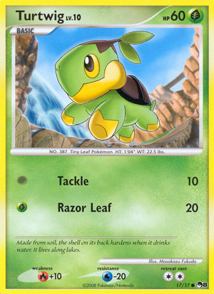 Turtwig (17/17) [POP Series 8] 