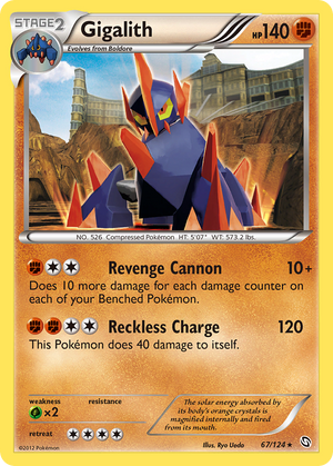Gigalith (67/124) [Black &amp; White: Dragons Exalted] 