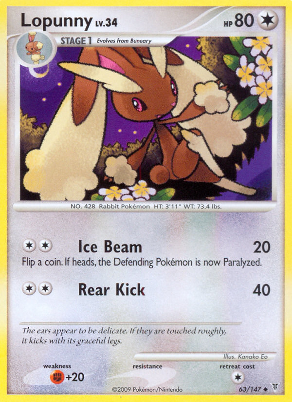 Lopunny (63/147) [Platinum: Supreme Victors] 