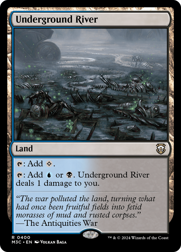 Underground River (Ripple Foil) [Modern Horizons 3 Commander] 