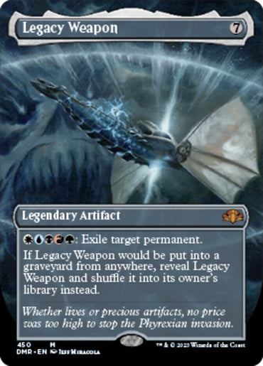 Legacy Weapon (Borderless Alternate Art) [Dominaria Remastered] 