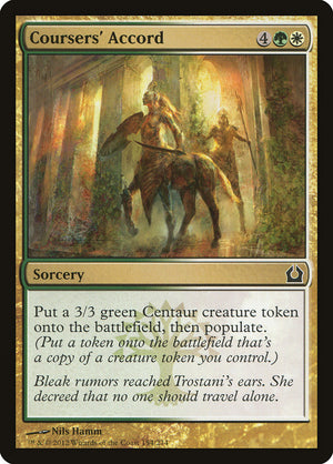 Coursers' Accord [Return to Ravnica] 
