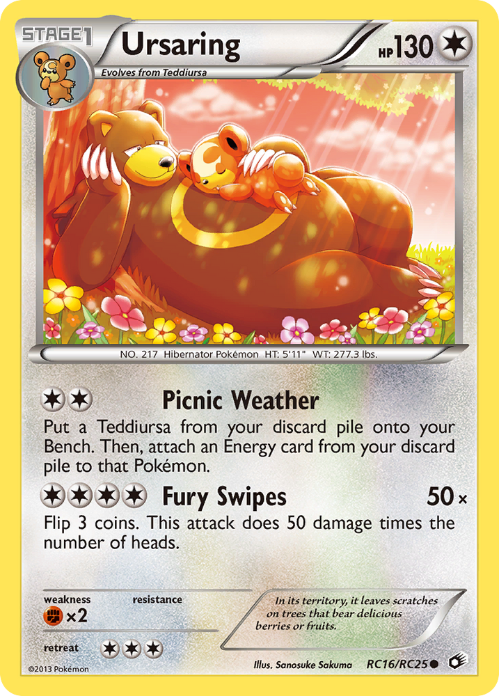 Ursaring (RC16/RC25) [Black &amp; White: Legendary Treasures] 