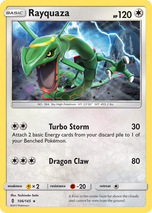 Rayquaza (106/145) [Sun &amp; Moon: Guardians Rising] 