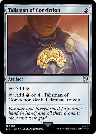 Talisman of Conviction [The Lord of the Rings: Tales of Middle-Earth Commander] 