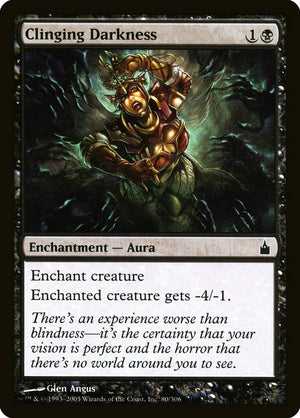 Clinging Darkness [Ravnica: City of Guilds] 