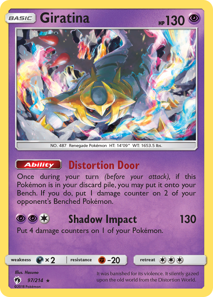 Giratina (97/214) [Sun &amp; Moon: Lost Thunder] 