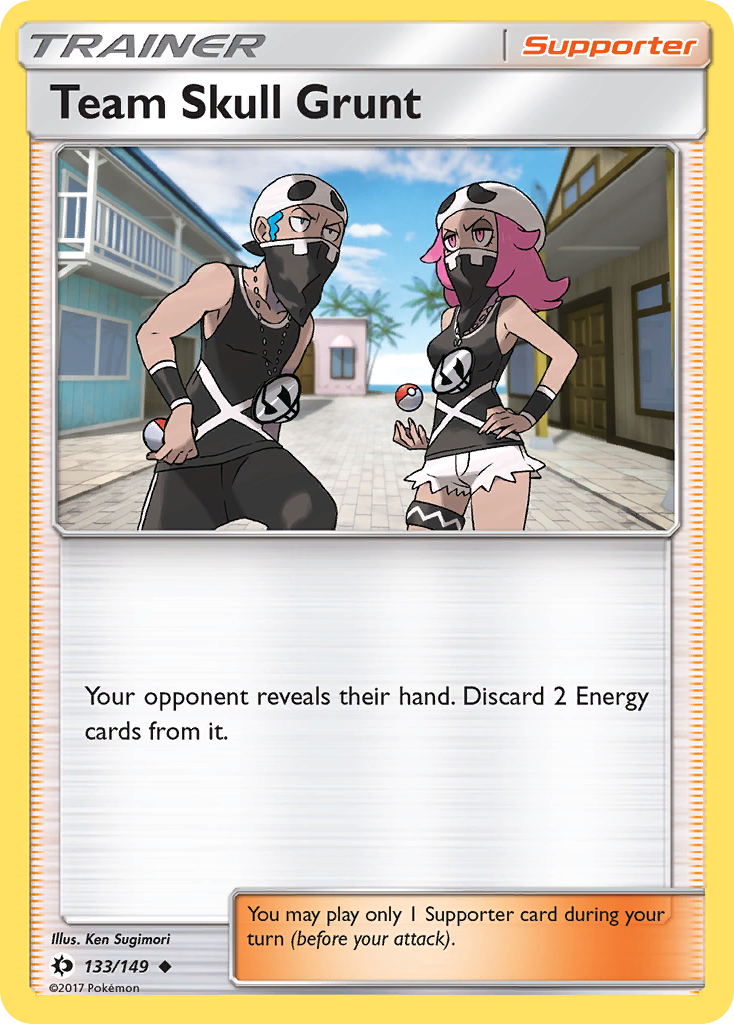 Team Skull Grunt (133/149) [Sun & Moon: Base Set] 