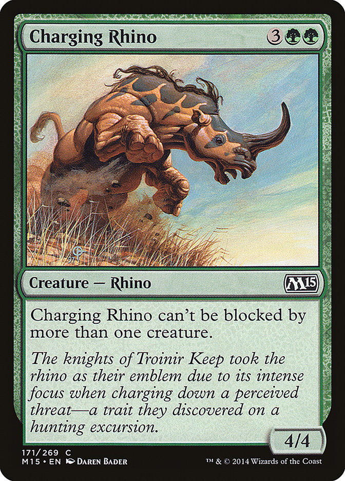 Charging Rhino [Magic 2015] 