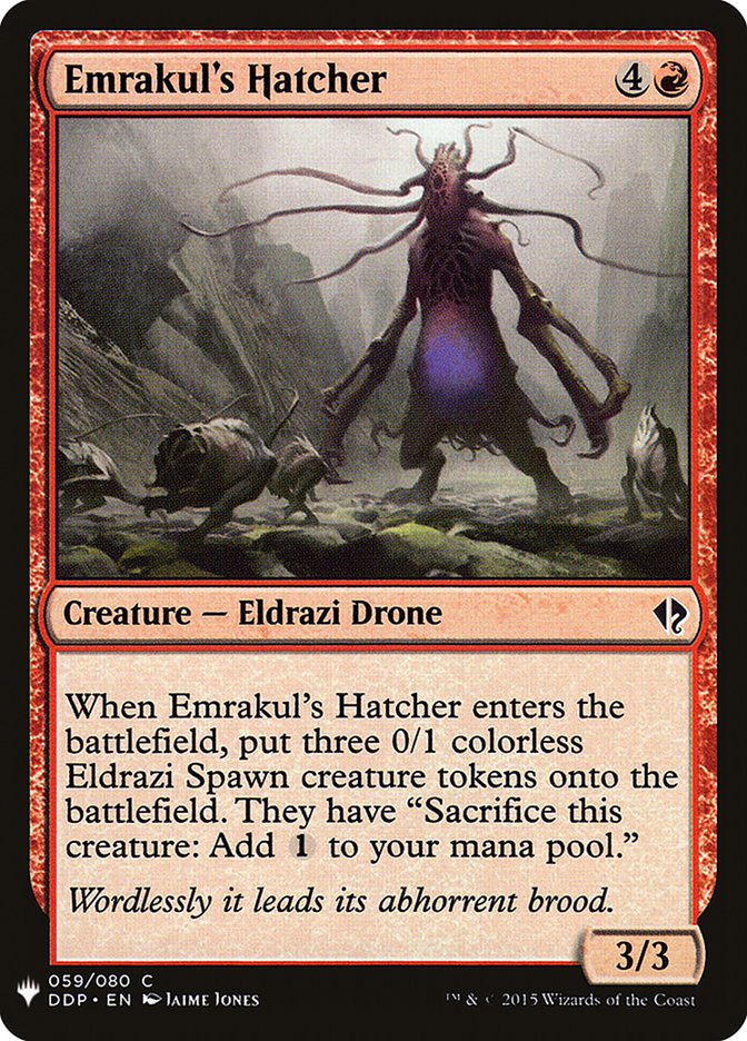 Emrakul's Hatcher [Mystery Booster] 