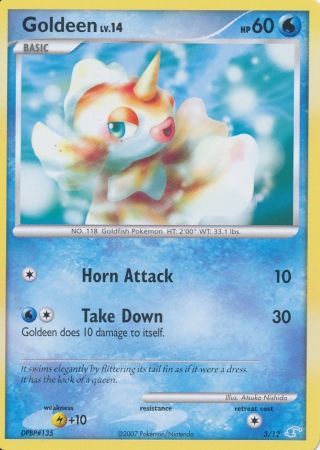 Goldeen (3/12) [Diamond & Pearl: Trainer Kit - Manaphy]