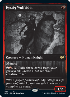 Kessig Wolfrider [Innistrad: Double Feature] 