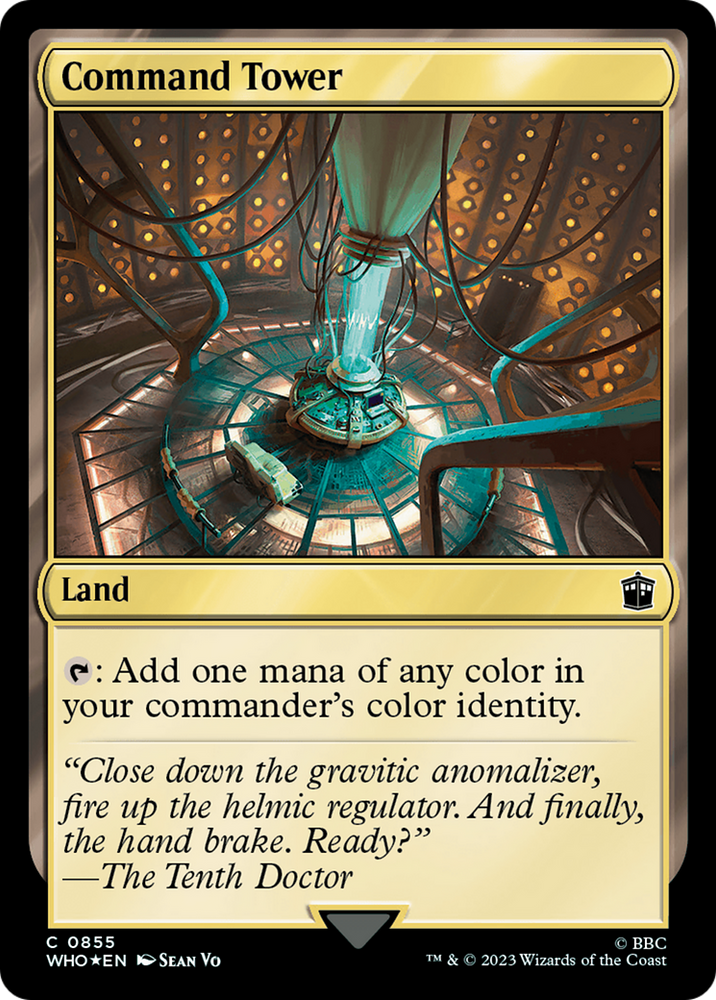 Command Tower (0855)(Surge Foil) [Doctor Who] 