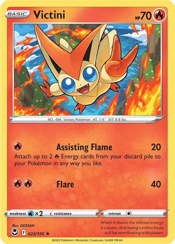 Victini (023/195) [Sword & Shield: Silver Tempest] 