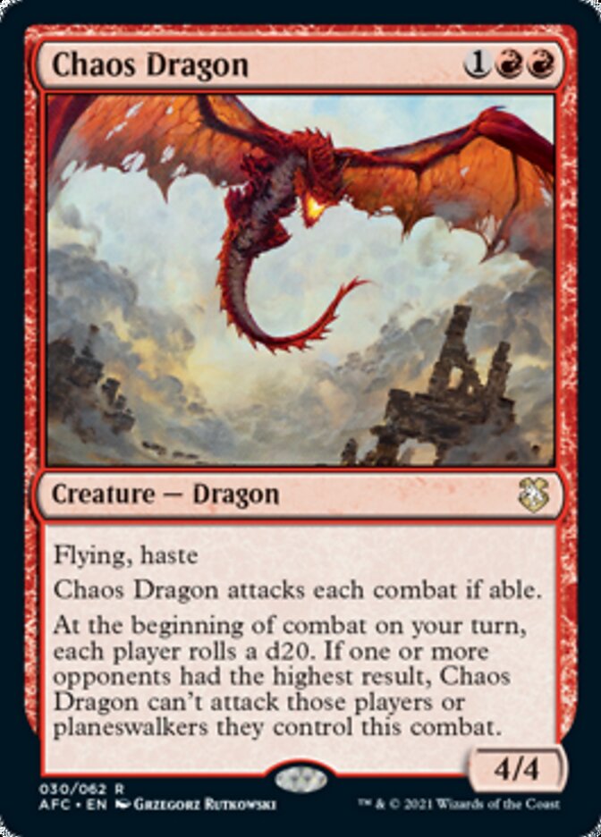 Chaos Dragon [Dungeons & Dragons: Adventures in the Forgotten Realms Commander] 