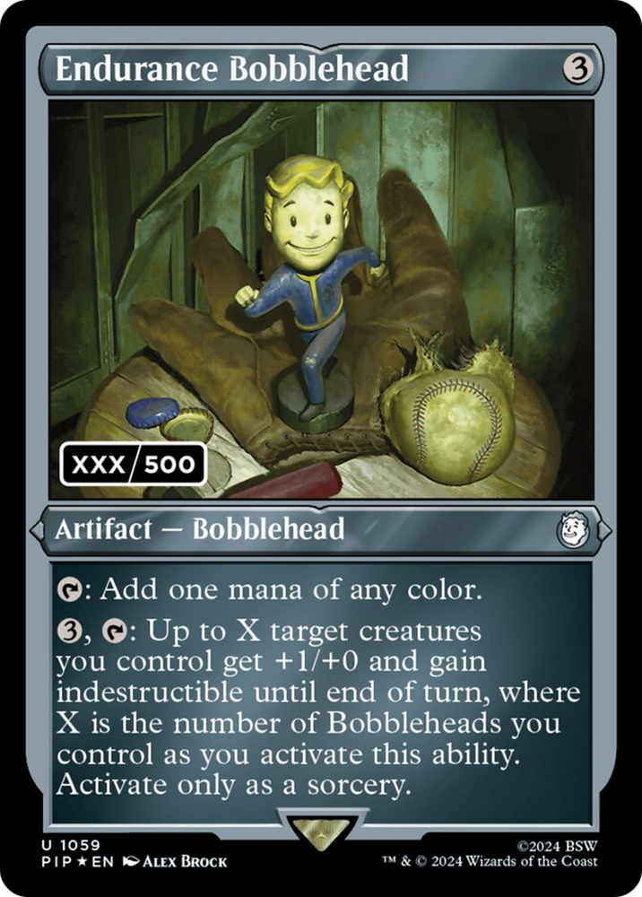 Endurance Bobblehead (Serialized) [Fallout] 