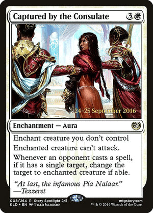 Captured by the Consulate [Kaladesh Prerelease Promos] 