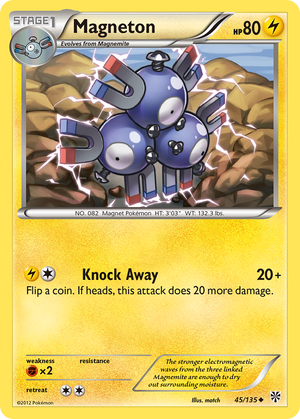 Magneton (45/135) [Black &amp; White: Plasma Storm] 