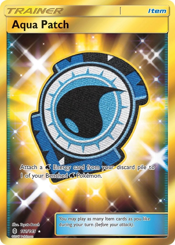 Aqua Patch (161/145) [Sun & Moon: Guardians Rising] 