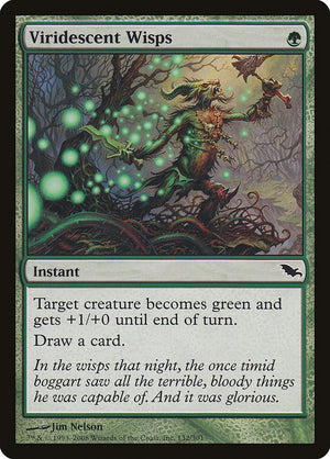 Viridescent Wisps [Shadowmoor] 