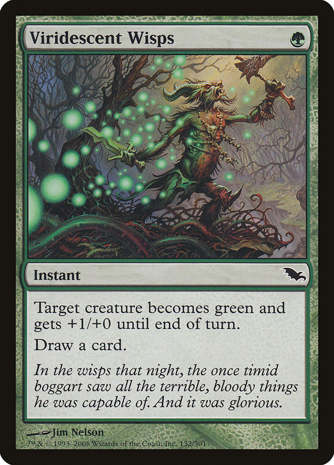 Viridescent Wisps [Shadowmoor] 